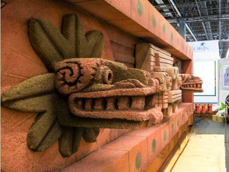 Texturas arquitectónicas, Prehispánico